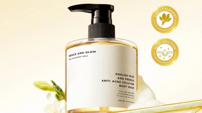Grace and Glow English Pear and Freesia Anti Acne (Shopee)