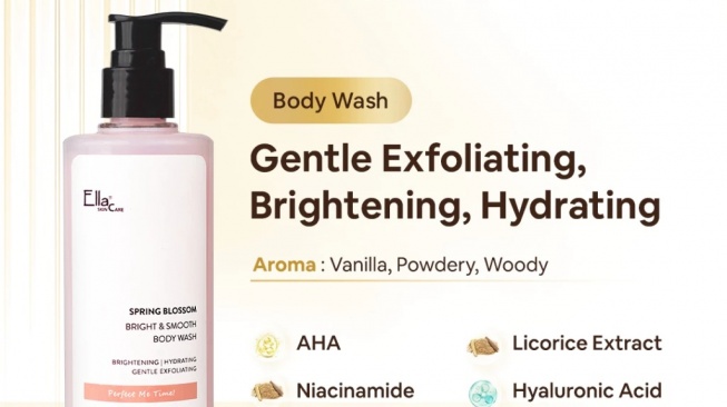 Ella Skincare Body Wash (Shopee)