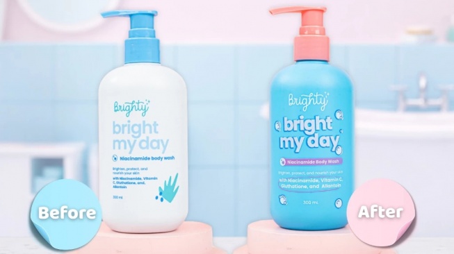Brighty Bright My Day (BMD) Niacinamide Body Wash (Shopee)
