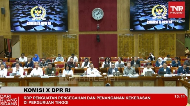 Bahas Darurat Kekerasan Seksual di Kampus, DPR Panggil 4 Perguruan Tinggi Gelar Rapat Tertutup