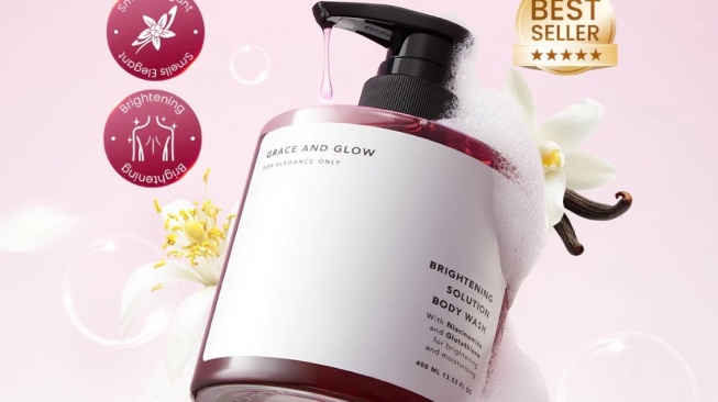 Grace and Glow Brightening Solution Body Wash (Shopee)