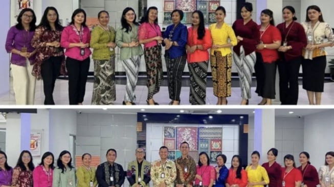 BRI Tarutung Rayakan Hari Kartini dengan Tampilan Busana Adat Melalui Pelayanan Prima