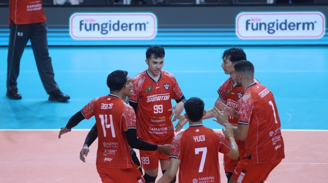 Hasil Proliga 2026: Surabaya Samator Ungguli Garuda Jaya pada Leg Pertama