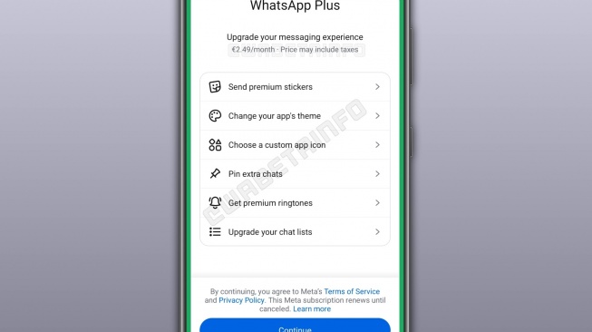 WhatsApp Plus. [WABetaInfo]