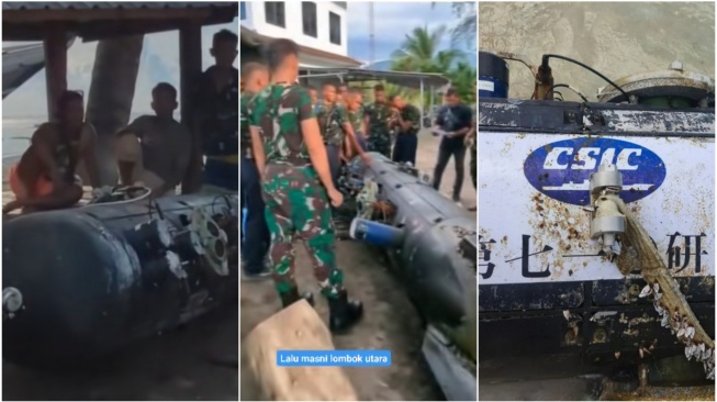 Media Barat Curigai Benda Mirip Torpedo di Selat Lombok 'Mata-mata China', Apa Fungsinya?