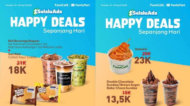 Kumpulan promo minuman spesial Hari Kartini (Brand)