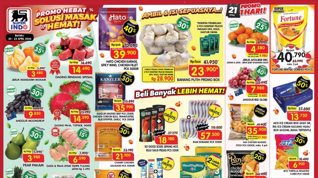 53 Promo Superindo Hari Kartini, Diskon Melimpah dan Harga Murah Meriah