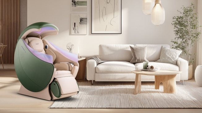 AI Masuk Dunia Wellness: Kursi Pijat Canggih Ini Bisa Baca Stres dan Sesuaikan Relaksasi