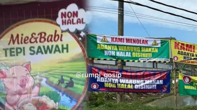 Viral Warung Mie Babi Didemo, Pemilik Ogah Tutup Tuai Dukungan Warganet