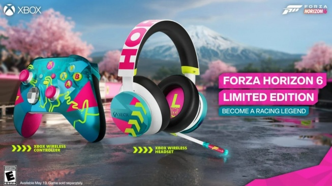 Rilis Bulan Depan, Forza Horizon 6 Ditemani Kontroler dan Headset Edisi Khusus