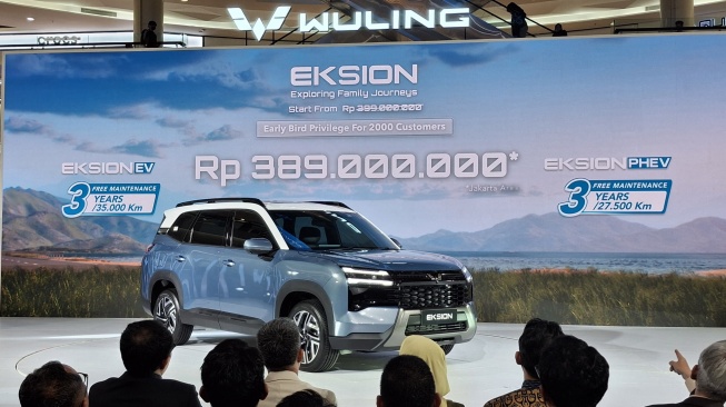 Punya Pilihan EV dan PHEV, Harga Wuling Eksion Termurah Rp 389 Juta