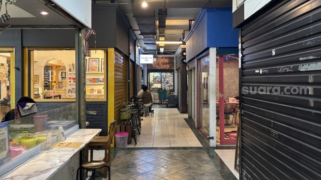 Dulu Kiblat Kawula Muda Jakarta, Pasar Santa Kini Berubah Sunyi