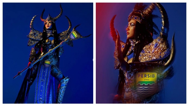 Unik! Mojang Jawa Barat Ini Tampilkan Kostum Persib Bandung di Puteri Indonesia 2026