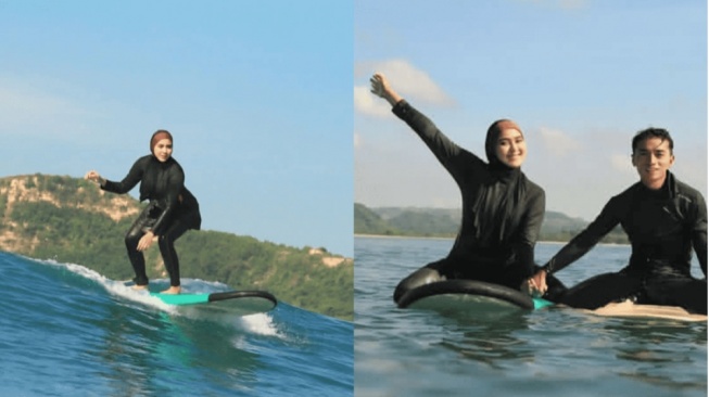 Sherel Thalib Pakai Legging, Kok Enggak Dicerai Taqy Malik?