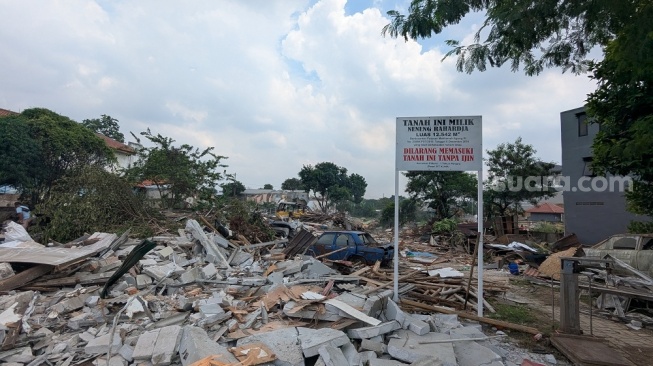 Cerita di Balik Penggusuran 36 Bangunan Rumah di Cibubur