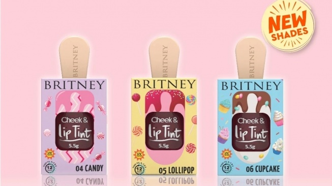 Purbasari Britney Cheek & Lip Tint (Shopee)