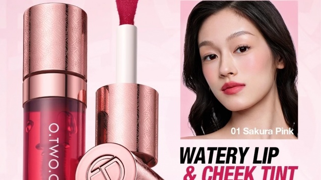 O.TWO.O Watery Liquid Lip & Cheek Tint (Shopee)