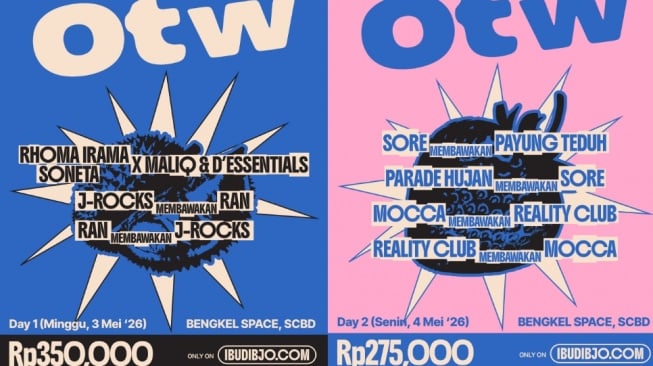 Tiket OTW Pestapora.