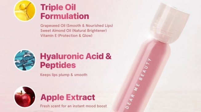 Dear Me Beauty Hydraglow Lip Stain (Shopee)