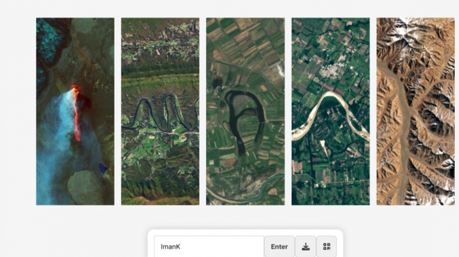 Cara Mudah Membuat Nama dari Your Name In Landsat NASA Secara Gratis