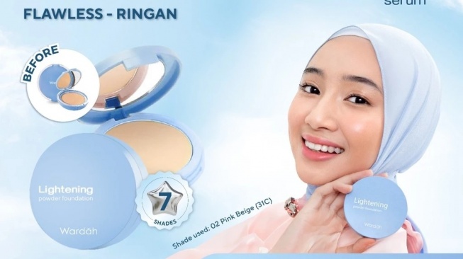 Wardah Lightening Two Way Cake Light Feel (Shopee)