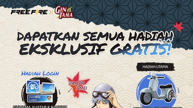 Hadiah Free Fire (Instagram/freefirebgid)