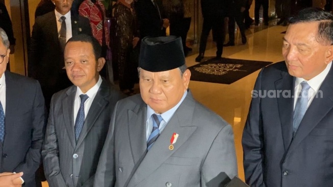 Momen Presiden Prabowo Hadiri Pernikahan El Rumi dan Syifa Hadju