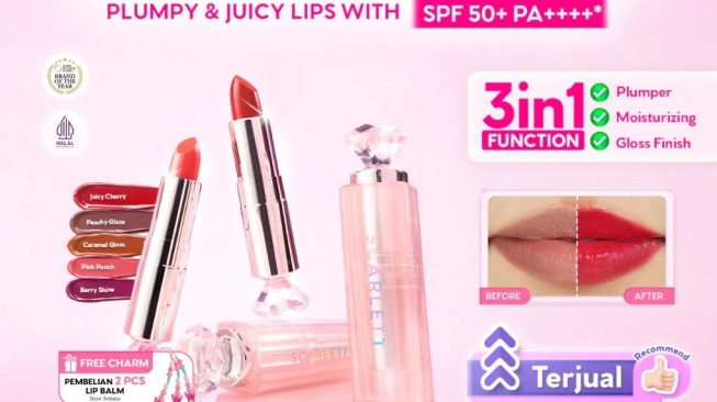 Lip balm dengan SPF tinggi. (Shopee)