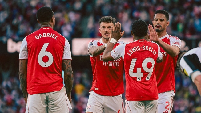 Klasemen Liga Inggris: Arsenal Kembali ke Puncak, Liverpool Pepet MU