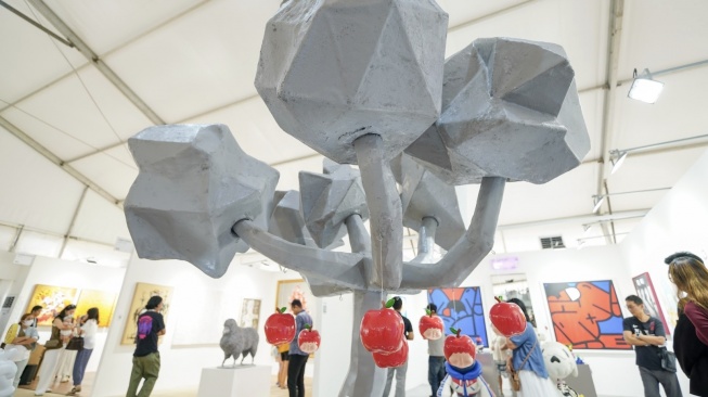 Art Jakarta Gardens merupakan pekan seni yang sejak kesuksesannya di kala pandemi 2022 telah menjadi bagian dari agenda tahunan Art Jakarta  (Dok: Art Jakarta Gardens)