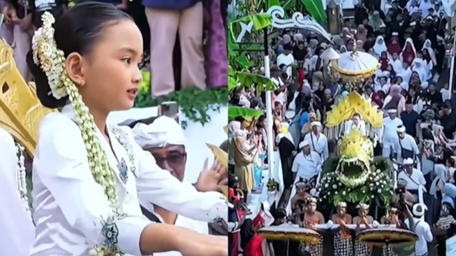 Digelar Besar-besaran, Arak-Arakan Buaya dan Singa Warnai Ultah Anak Dedi Mulyadi