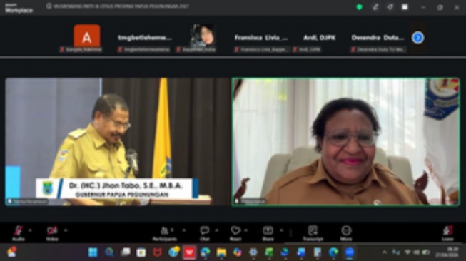 Wamendagri Ribka Haluk Dorong RKPD 2027 Papua Pegunungan Selaras Prioritas Nasional