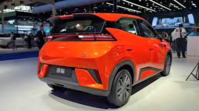 Mobil lIstrik BYD Atto 1 Facelift Meluncur Beijing Auto Show 2026. (Foto: Autohome)