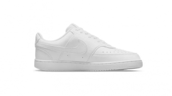 Nike Court Vision Low Next Nature Men's Sneakers Shoes - White (Sports Station)