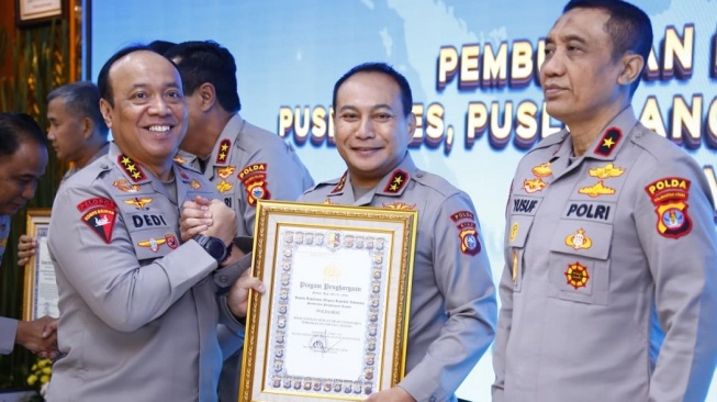 Polda Riau Raih IKPA Terbaik. (Ist)