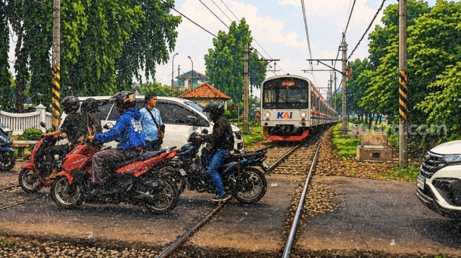 Pengakuan Anggota Ormas di Balik Horor Perlintasan Rel Bekasi Timur, Benarkah Demi Cuan?