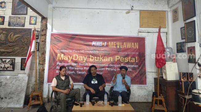 May Day Bukan Wisata, Besok Perisai dan GMNI Aksi di Depan Gedung DPR
