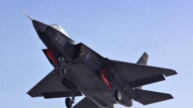 Ilustrasi Jet Siluman milik China, Shenyang J-35 [Istimewa]