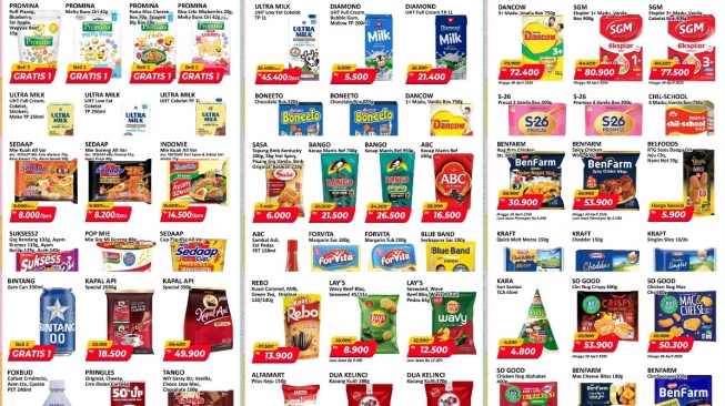 Promo Alfamart Gajian Untung 1 Mei 2026: Diskon Frozen Food, Susu, hingga Mi Instan Murah