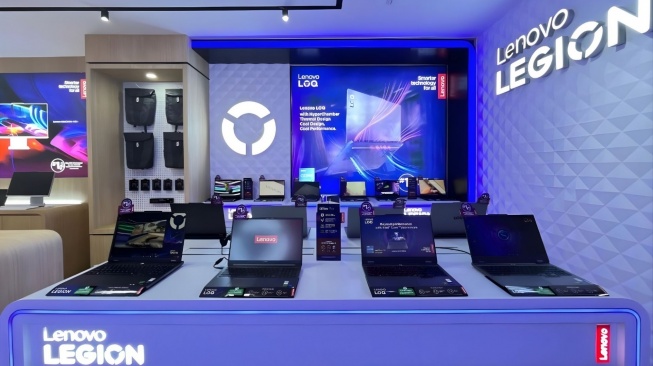 Lenovo Exclusive Store (LES) pertama di Bogor. [Lenovo Indonesia]