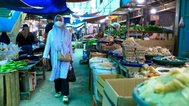 Ekonomi Aceh Tamiang Mulai Bangkit, Aktivitas Pasar Kembali Ramai