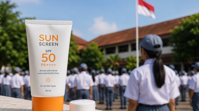 5 Sunscreen SPF 50 untuk Upacara, Biar Wajah Tidak Gosong di Cuaca Panas