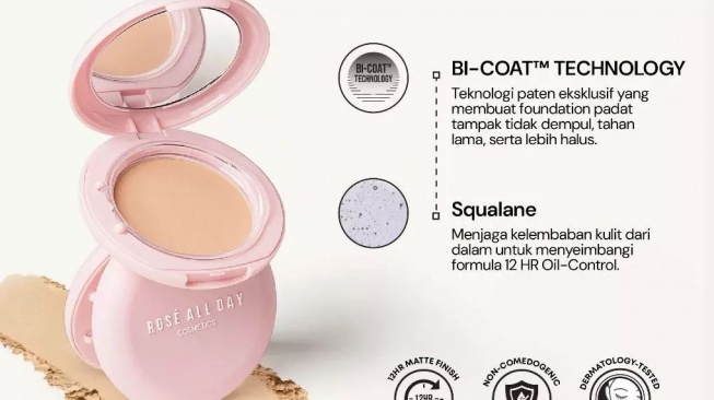 Bedak padat yang bagus. (Shopee)