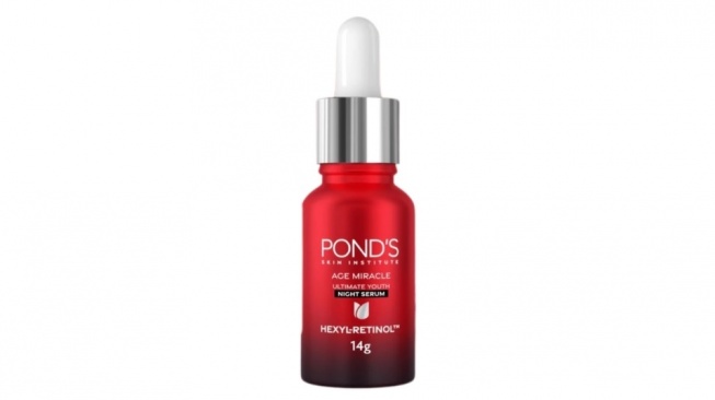 Pond's Age Miracle Ultimate Night Serum Hexyl Retinol (Shopee)