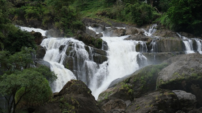 Air Terjun Depa di Kecamatan Bungaya, Kabupaten Gowa, Sulsel [SuaraSulsel.id/Humas Gowa]