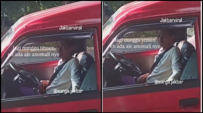 Viral Sopir Angkot di Grogol Ketahuan Onani di Dalam Mobil, Langsung Kabur Usai Dipergoki Warga