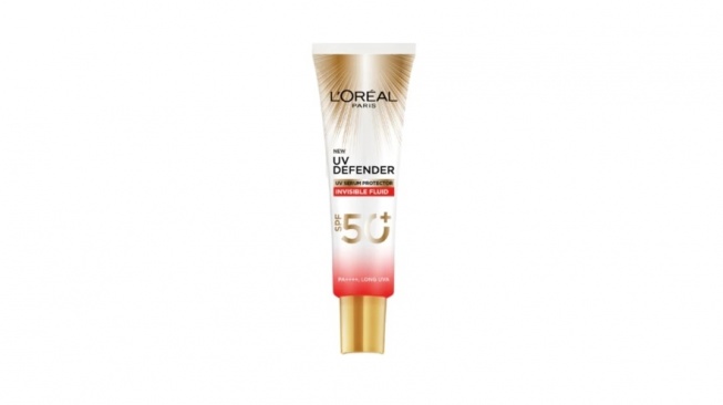 L'Oreal Paris UV Defender Invisible Fluid SPF 50+ PA++++ (Shopee)