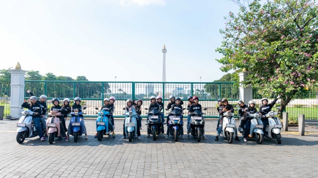 Yamaha Youth Community hadir di lima kota besar Indonesia untuk kampanyekan safety riding bagi generasi muda melalui konten digital kreatif. (Foto: YIMM)