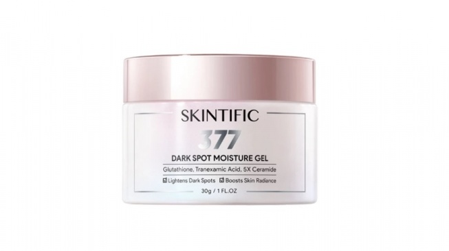 SKINTIFIC 377 Dark Spot Moisturizer Gel (Shopee)