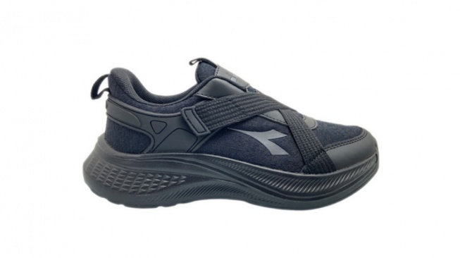Diadora Rainer Jr Boy's Lifestyle Shoes - Mono Black